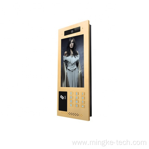 10.1-inch Smart TCP/IP Video Door Phone System Apartment